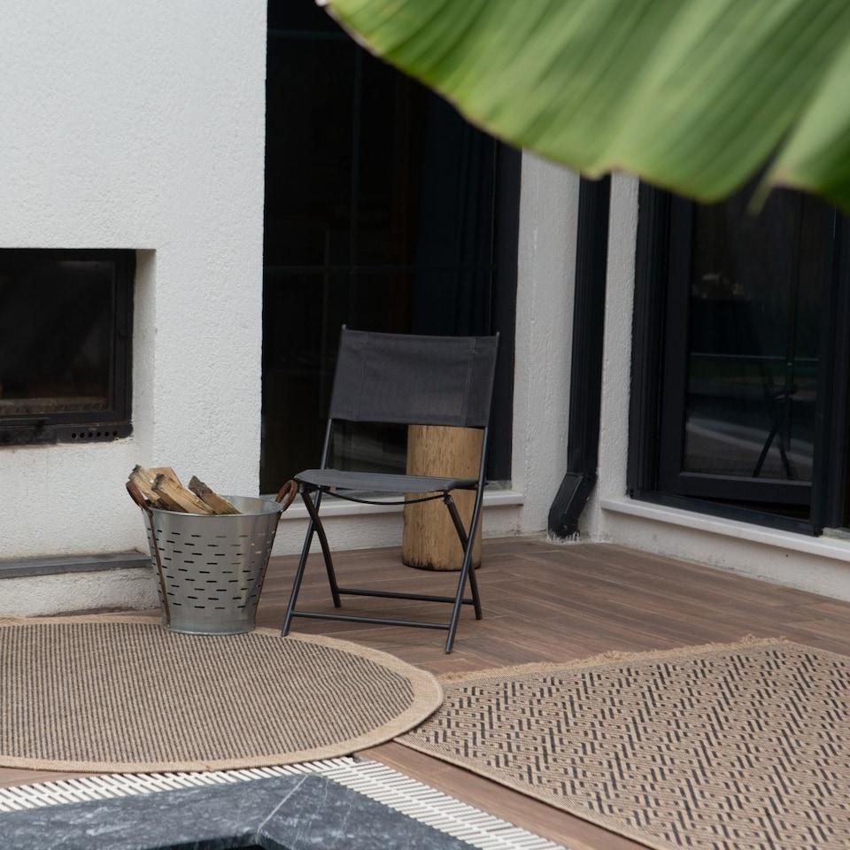 image 1 of The Rugs Nature Collection Diamond Design Outdoor Rugs  Garden Patio | 5300