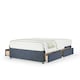 image 1 of Neptune Spring Midnight Linen 4 Drawer Divan Set Super King