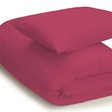 Belledorm Easycare Percale Duvet Cover - Fuchsia - Single