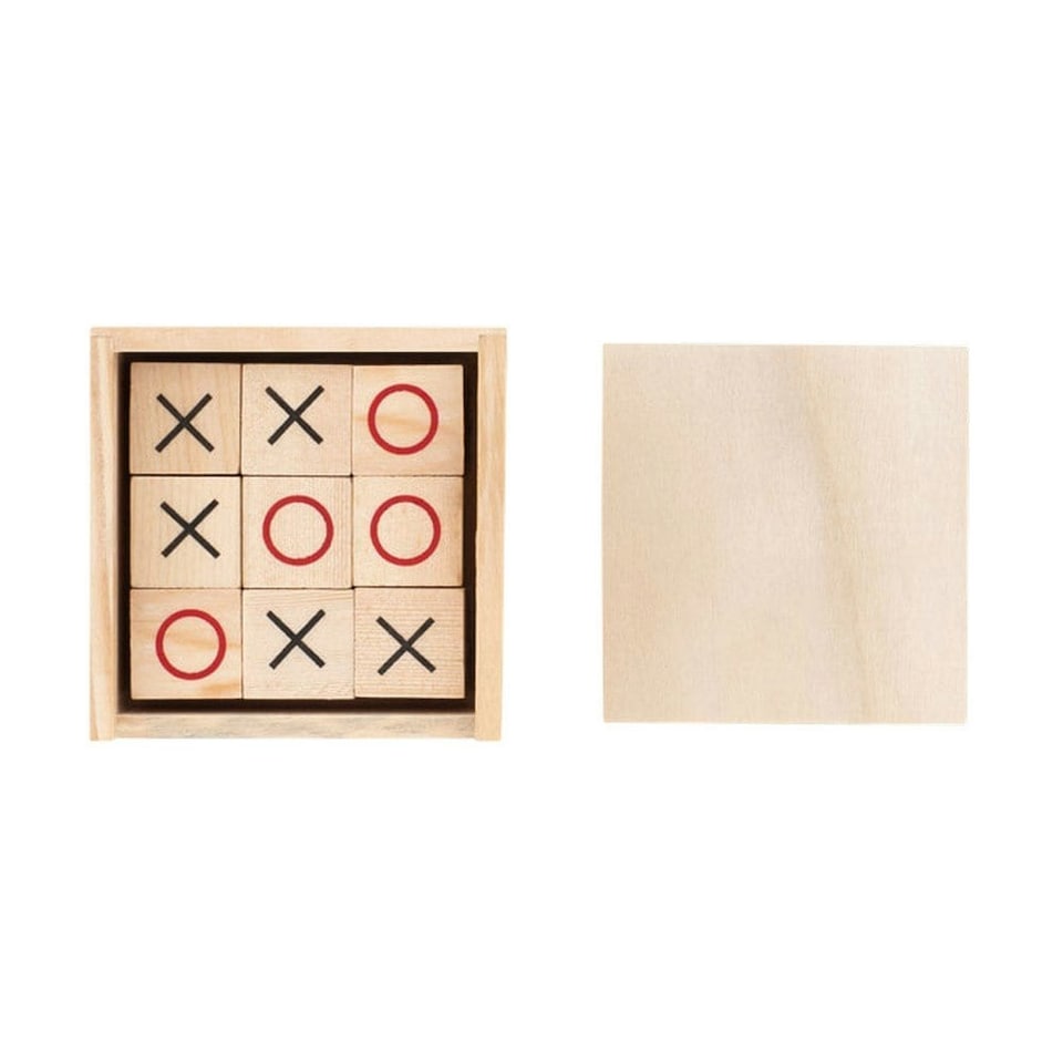 image 1 of MidOcean Tic Tac Toe Board Game - Wood - One Size