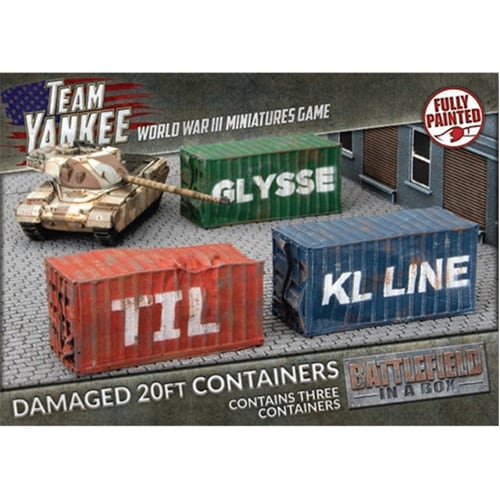 Modern: 20ft Shipping Containers - Damaged (x3) - Brand New