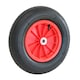 image 1 of 14 Inch Plastic Rim Wheelbarrow Replacement Pneumatic Tyre Wheel