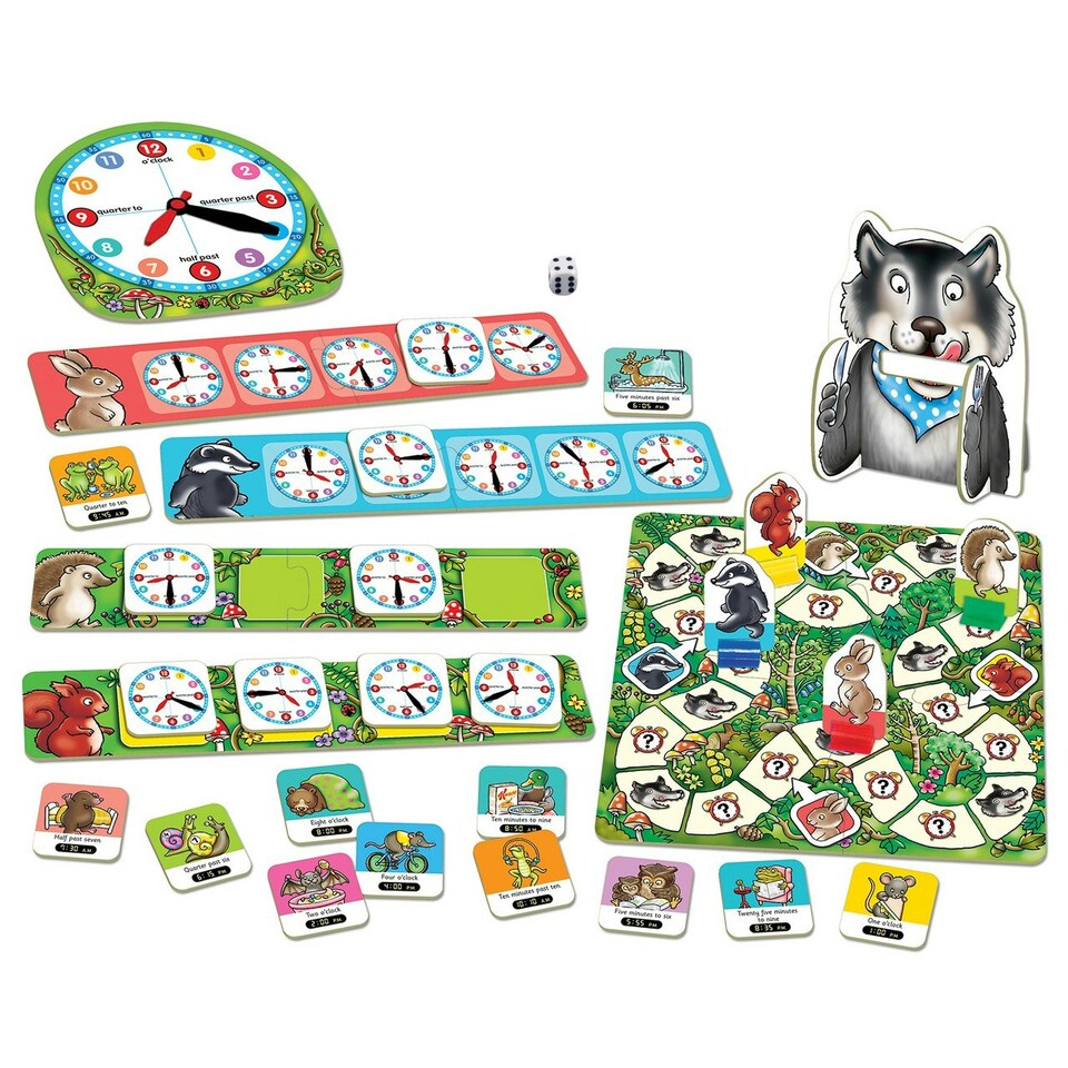 image 1 of Orchard Toys What's the Time, Mr Wolf Game