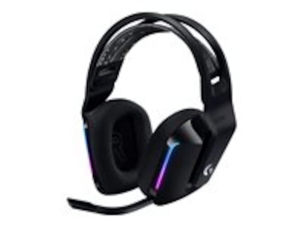 Logitech G G733 LIGHTSPEED Wireless RGB Gaming Headset - Headset - full size - 2.4 GHz - wireless - black