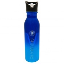 Chelsea FC Metallic Sports Bottle - Blue - One Size