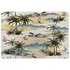 image 1 of Palm & Sailboats Rug | Multi