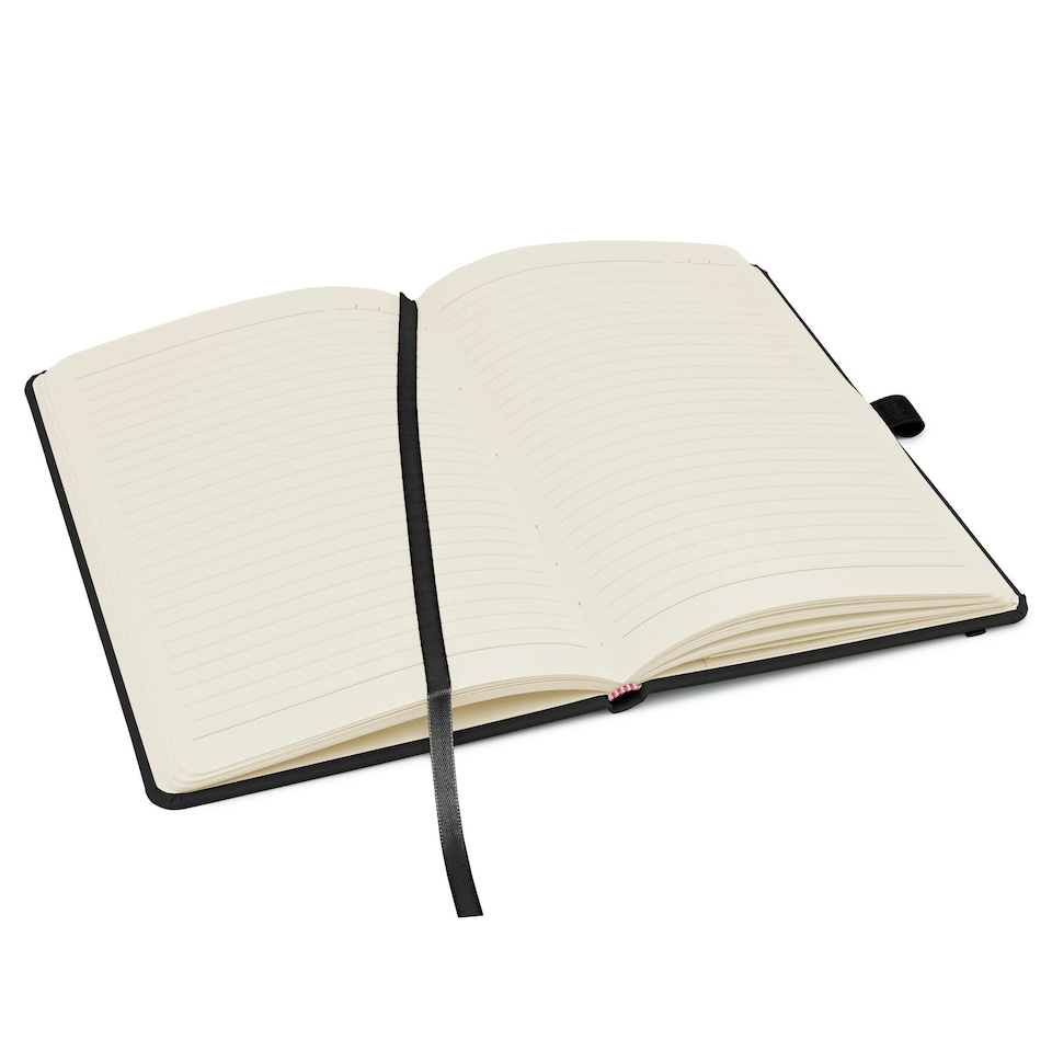 image 1 of Notes London A5 Wilson Lined Page Notebook Black