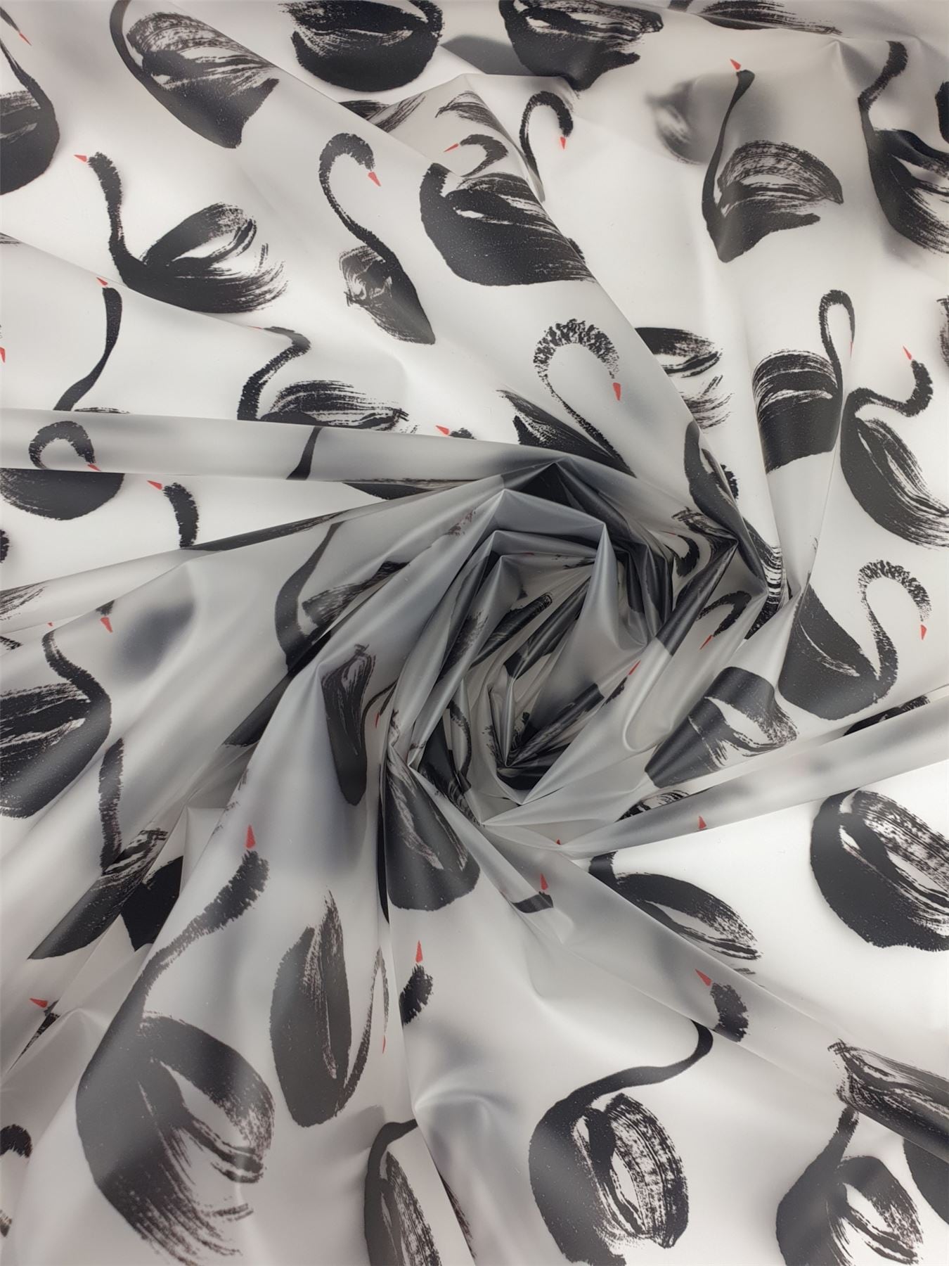 Black PVC Vinyl Fabric for Bag Making, Dressmaking, Upholstery, 134cm / 52" Wide - per metre