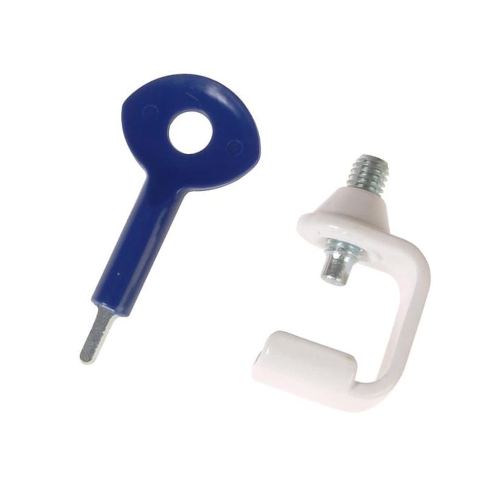 Yale Locks P121 Window Stay Clamp - White - One Size