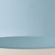 image 6 of ValueLights Reni Duck Egg Blue Fabric Ceiling Lamp Shade & Bulb (D)35cm | Blue
