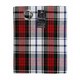 image 3 of Homescapes Macduff Tartan Check Ready Made Eyelet Curtain Pair - 117 x 137 cm Drop | Red | Red