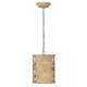 image 1 of Carabel 1 Light Ceiling Mini Pendant Brushed Champagne, E27
