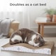 image 5 of Skylos 4PCS Cardboard Scratcher Scratching Lounge Pad Cat Scratching Board