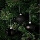 image 8 of 18 Black Baubles - 6cm