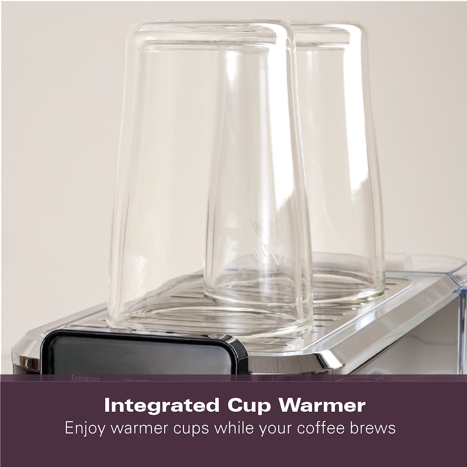 image 1 of Hamilton Beach BaristaPro Plus Touch 8-in-1 Espresso Machine Black