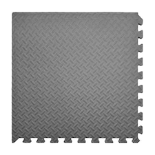 Interlocking Soft EVA Foam Floor Tiles Flooring | Grey | Pack of 72pcs
