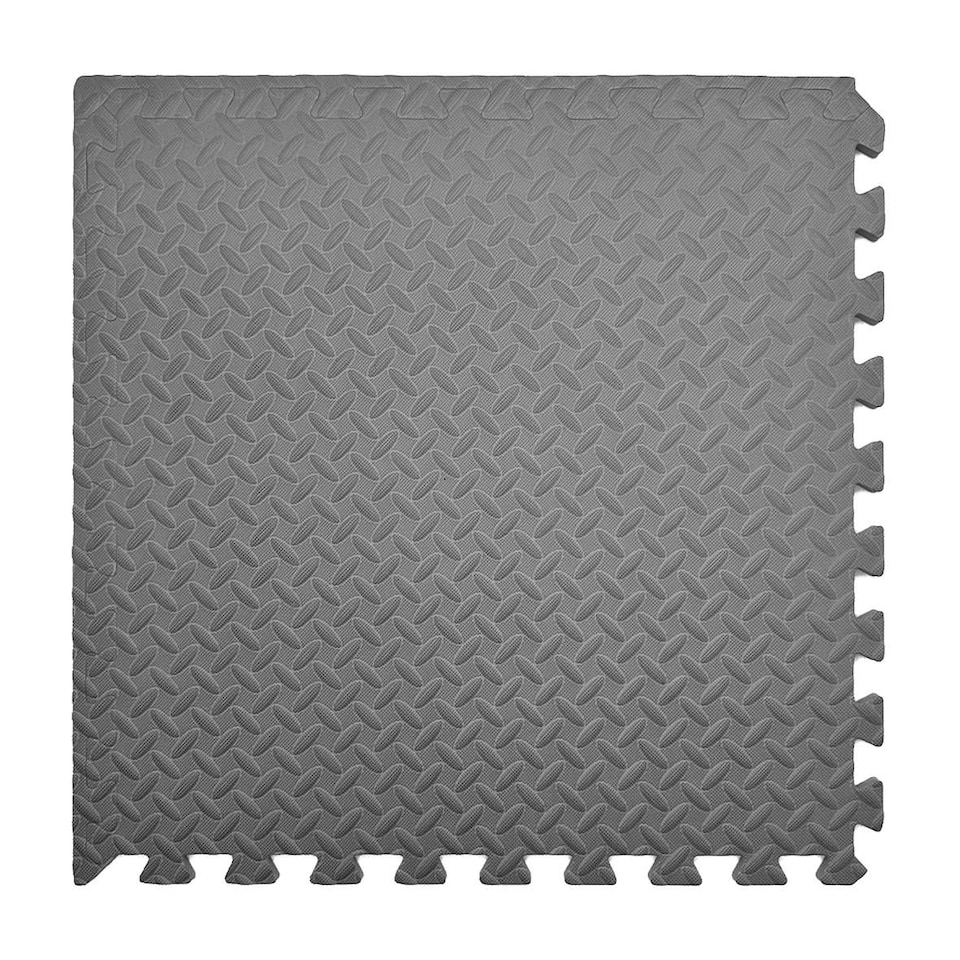 image 1 of Interlocking Soft EVA Foam Floor Tiles Flooring | Grey | Pack of 72pcs