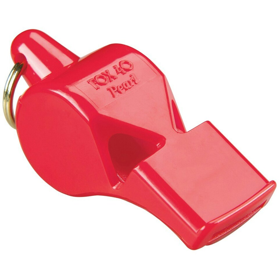 image 1 of Fox 40 Pearl Safety Whistle - Red - One Size