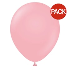 Kalisan Latex Balloons (Pack Of 100) - Flamingo Pink - One Size