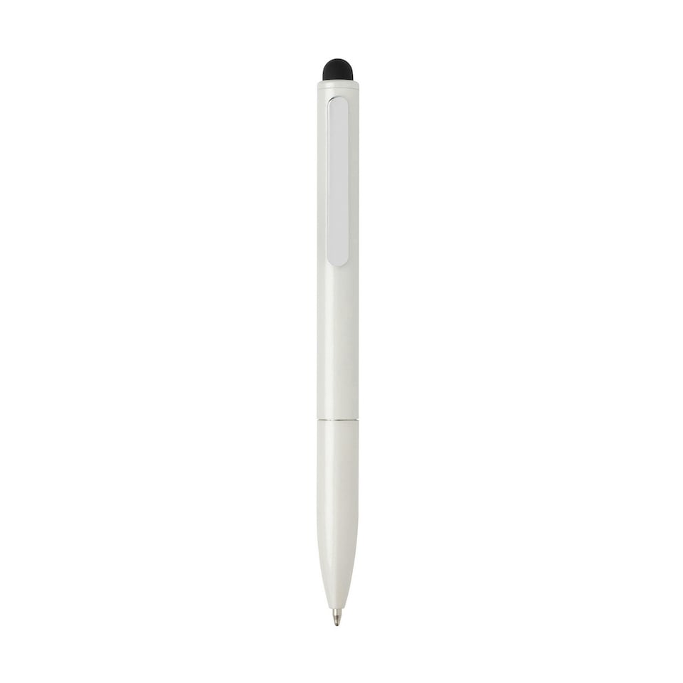 image 1 of XD Collection Kymi Recycled Aluminium Pen - White - 12.9cm x 1cm