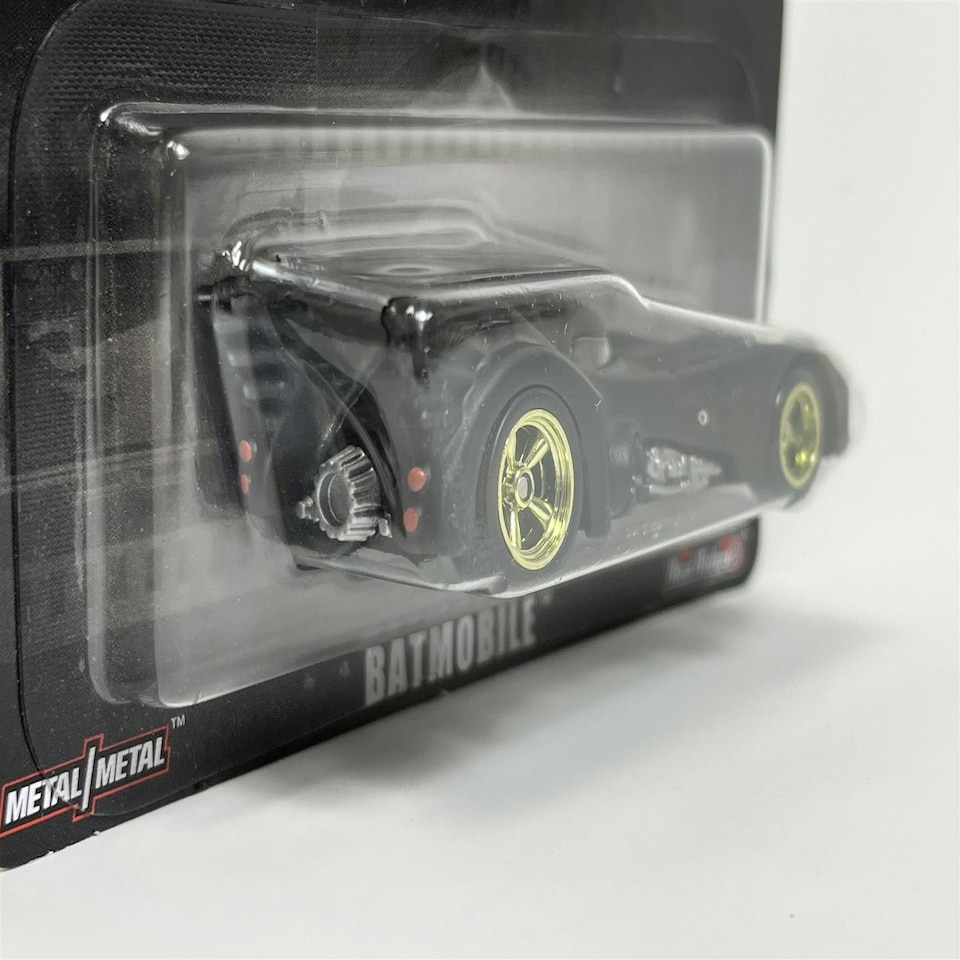image 1 of Batman Batmobile Real Riders 1:64 Scale Hot Wheels HKC22