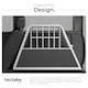 image 4 of Dog Crate - aluminium, angled back wall, lockable, 66 x 90 x 69.5 cm