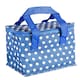 image 1 of Nicholas Winter Insulated Lunch Bag - Blue Polka