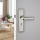 image 2 of Satin Nickel URFIC Westminster Lever Door Handles | Multi | Keyhole | 6