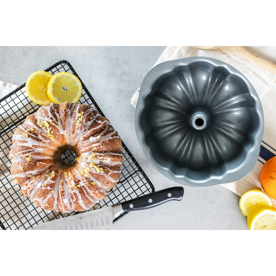 image 1 of Instant Pot Fluted Cake Pan Grey 1.2L