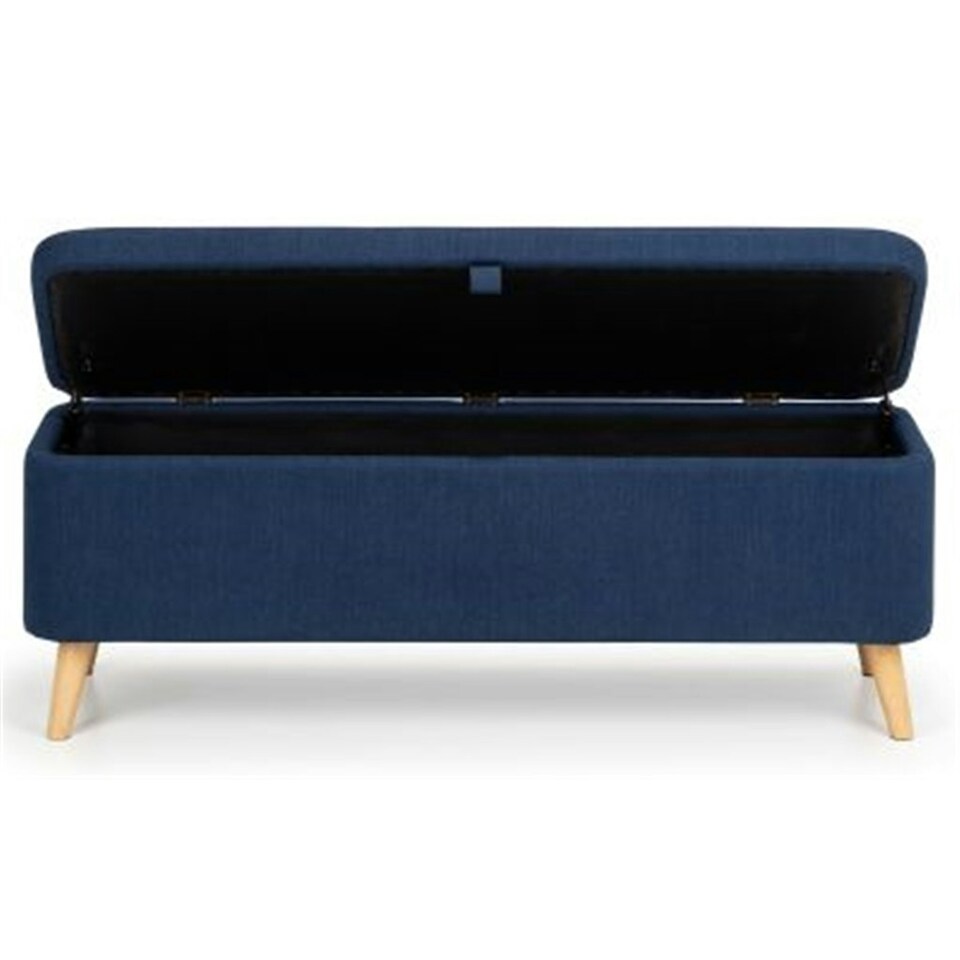 image 1 of Stilted Premium Ocean Blue Fabric Blanket Box