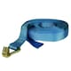 image 2 of Trailer Car Recovery Ratchet Lashing Tie Down Strap 2.5 Ton 15 Metres / 50 Feet
