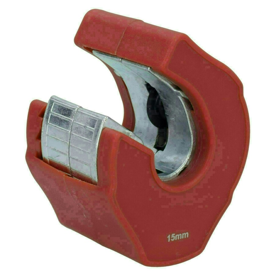 image 1 of Ratchet Action Copper Inox Tube Pipe Slice Cutter One Handed For 15mm Pipes