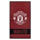image 1 of Manchester United FC Identity Crest Beach Towel - Red/White/Black - One Size