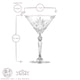 image 3 of RCR Crystal Melodia Martini Glasses - 210ml - Pack of 6