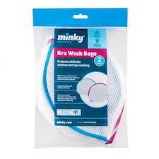 Minky Bra Wash Bag 2pk - One Colour - One Size