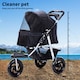 image 6 of Skylos Pet Stroller Pram Dog Carrier Trailer Strollers 3 Wheels Foldable