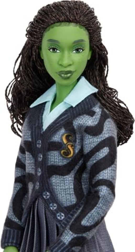 image 1 of Wicked Movie Elphaba Doll - Shiz University Fashion Dolls
