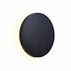 image 2 of CGC BAILEY Black Round LED Outdoor/Indoor Wall Light - 8W 4000K 700 lm IP65.