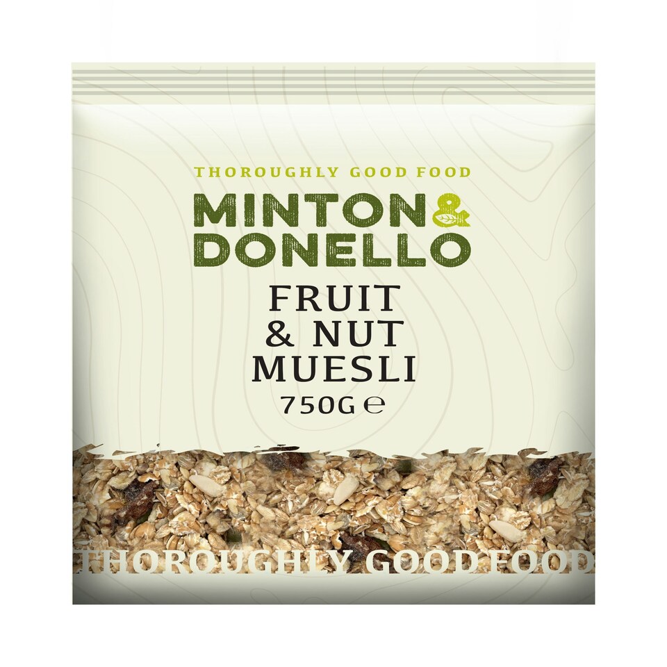 image 1 of Minton & Donello Fruit and Nut Muesli 6 x 750g | Multi