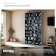 image 3 of CD Shelf Unit Christel - 27 compartments for up to 1080 CDs | Black | black | 102 x 23,50 x 180 cm | 1