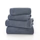 image 2 of Egyptian Cotton Spa Quality Absorbent Bathroom Towels - Soft & Premium Comfort - Hand, Bath, Sheet Blue | Midnight | Bath sheet