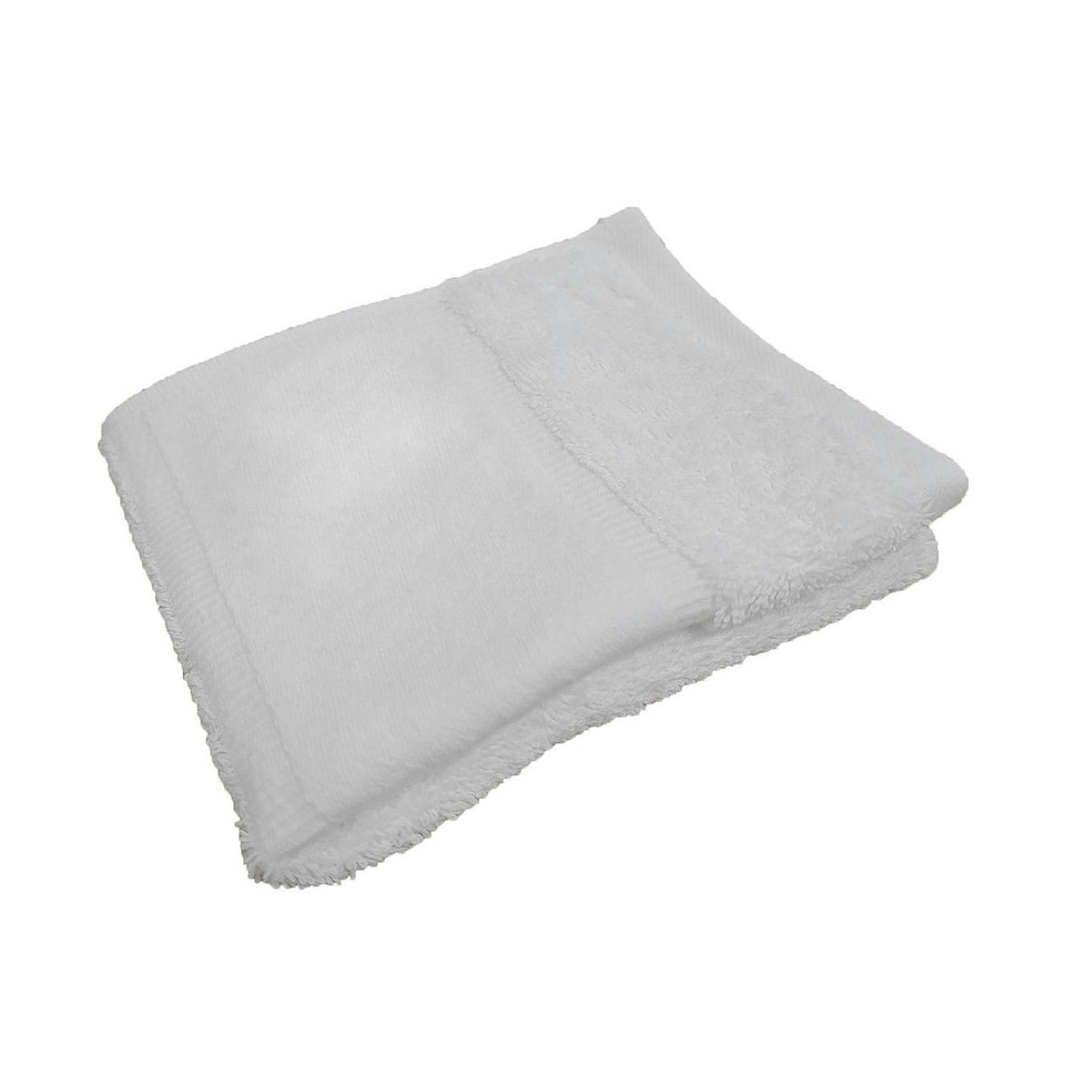 Towel City Printable Border Towel - White - One Size
