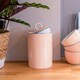 image 5 of Nicola Spring Hand-Printed Kitchen Canister - 1 Litre - Orange | Orange