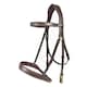 image 2 of Whitaker Madrid Leather Horse Snaffle Bridle | Multi | Havana | Cob | 1
