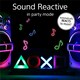 image 3 of PlayStation Icons Light, Officially Licensed Sound Reactive Gaming Light, Paladone
