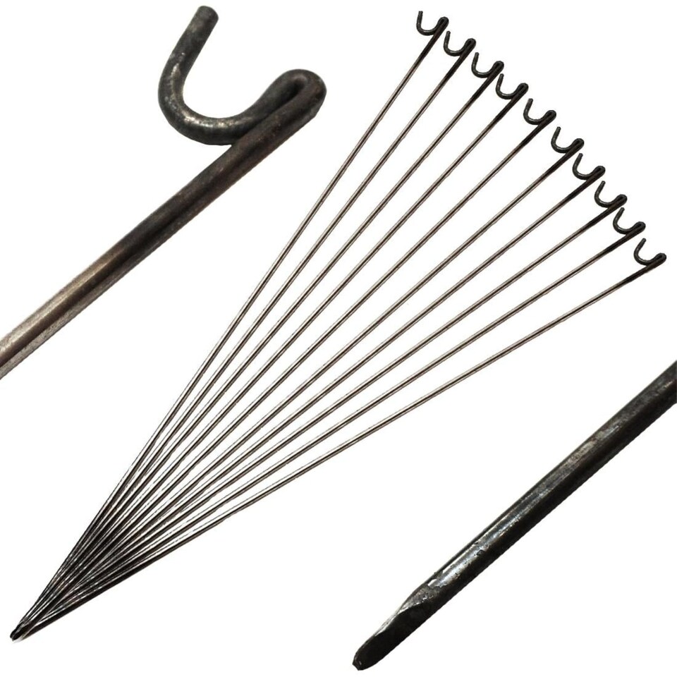 image 1 of Steel Barrier Fencing Pins 10mm x 1150mm Pack Of 10