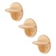 image 2 of NOVECRAFTO Wall-Mounted Cat Steps – Natural Wood Round Climbing Posts – Durable Cat Shelves for Climbing & Perching – Space-Saving Wall Steppers