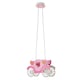 image 1 of BHS Glow Princess Carriage Ceiling Pendant Light, Pink