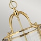 image 3 of Gentry 4 Light Medium Ceiling Lantern Pendant Polished Brass, E14