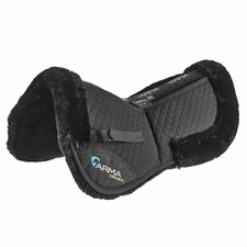 ARMA Corrective Lined Horse Half Pad - Black - 17in - 18in
